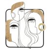 Mauro Ferretti wandpaneel Picassy 52x2x63 cm zwart bruin goud