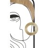 Mauro Ferretti wandpaneel Picassy 52x2x63 cm zwart bruin goud