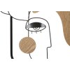 Mauro Ferretti wandpaneel Picassy 38x2x89,5 cm zwart bruin