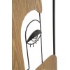 Mauro Ferretti wandpaneel Picassy 38x2x89,5 cm zwart bruin