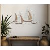 Mauro Ferretti wandpaneel Adriatic 89,5x3,8x57,8 cm wit bruin
