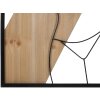 Mauro Ferretti wandpaneel Strip 50x2x90 cm zwart bruin