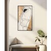 Mauro Ferretti wandpaneel Strip 50x2x90 cm zwart bruin