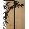 Mauro Ferretti wandpaneel bamboe 58x2x80 cm zwart bruin