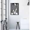 Mauro Ferretti wandpaneel Fashionable 40x1,3x60 cm zwart