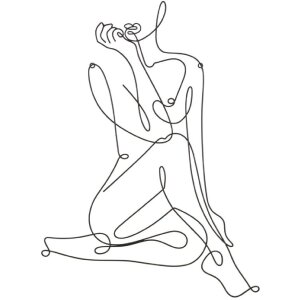 Mauro Ferretti wandpaneel Yogi 60x1,3x80 cm zwart