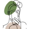 Mauro Ferretti wandpaneel lady colour 40x1,3x80 cm veelkleurig