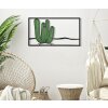 Mauro Ferretti wandpaneel cactus 60x1,3x33 cm groen zwart