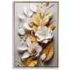 Mauro Ferretti muurschildering Flora met lijst 42x3,5x62 cm veelkleurig