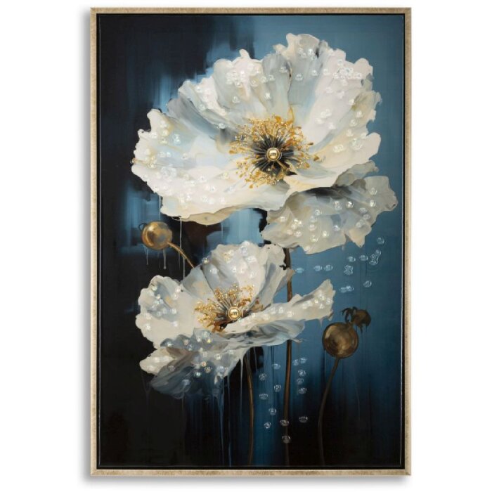 Mauro Ferretti muurschildering Bluey 42x3,5x62 cm blauw wit