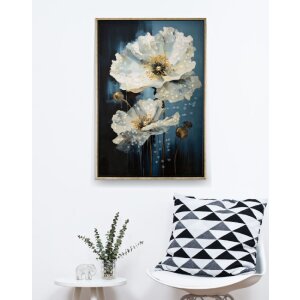 Mauro Ferretti muurschildering Bluey 42x3,5x62 cm blauw wit