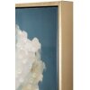 Mauro Ferretti muurschildering Bluey 42x3,5x62 cm blauw wit