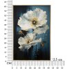 Mauro Ferretti muurschildering Bluey 42x3,5x62 cm blauw wit