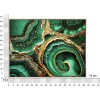 Mauro Ferretti muurschildering Smeraldy 82x4x62 cm groen goud
