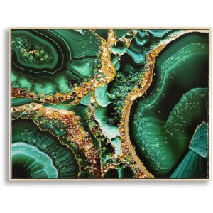 Mauro Ferretti muurschildering Smeraldy 82x4x62 cm groen...