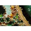 Mauro Ferretti muurschildering Smeraldy 82x4x62 cm groen goud