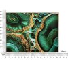 Mauro Ferretti muurschildering Smeraldy 82x4x62 cm groen goud