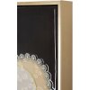 Mauro Ferretti muurschildering Weense hoed 62x4x92 cm zwart goud