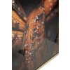Mauro Ferretti muurschildering badkamer pester 42,5x2,8x82,5 cm zwart oranje