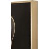 Mauro Ferretti muurschildering Bully 62x4x82 cm zwart goud