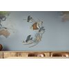 Mauro Ferretti wandpaneel Dory 61x5x86 cm blauw goud
