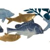 Mauro Ferretti wandpaneel Marine 77x5x63 cm blauw goud