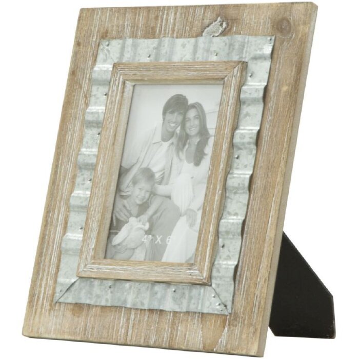 Mauro Ferretti fotolijst Wody 10x15 cm naturel zilver
