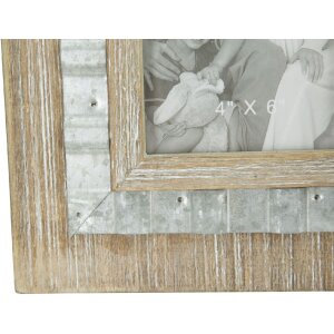 Mauro Ferretti fotolijst Wody 10x15 cm naturel zilver