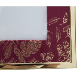 Mauro Ferretti fotolijst Glam 20x25 cm bordeaux goud