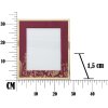 Mauro Ferretti fotolijst Glam 20x25 cm bordeaux goud