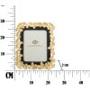 Mauro Ferretti fotolijst Glam Gink 15x20 cm goud zwart
