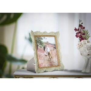 Mauro Ferretti fotolijst Pinty 20x25 cm crème goud