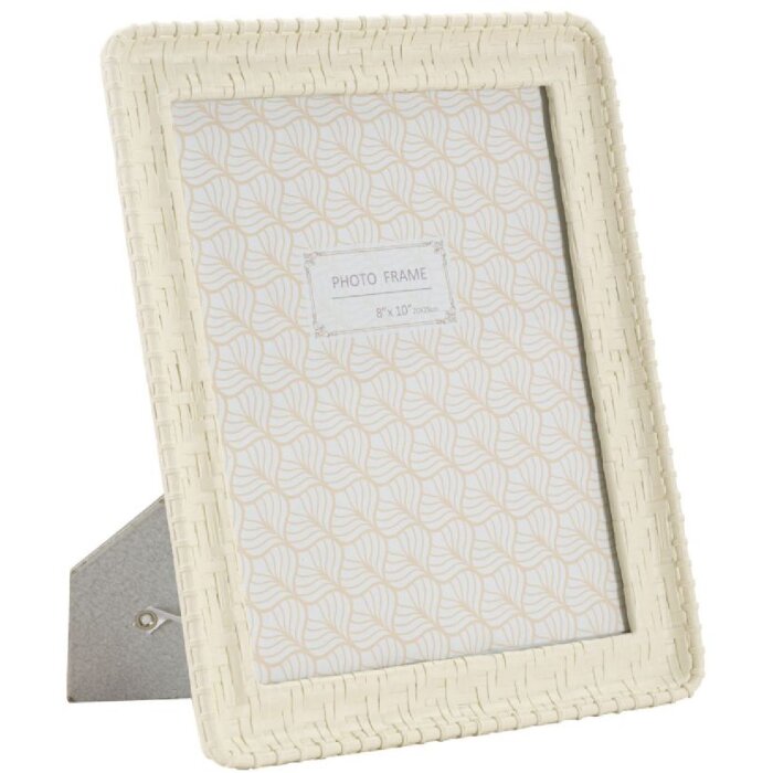 Mauro Ferretti fotolijst bamboe stijl 26x2x31 cm crème