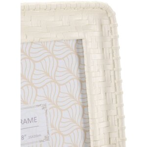 Mauro Ferretti fotolijst bamboe stijl 15x20 cm crème