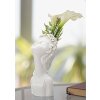 Mauro Ferretti Vaas Jonge Dames Rozen 10x14x26 cm witgoud