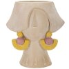 Mauro Ferretti Vaas Elegant 24,5x20,5x26 cm crème