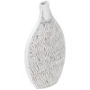 Mauro Ferretti Nairobi vaas 30,5x11,5x46,5 cm wit gewassen