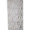 Mauro Ferretti vaas Nairobi fles Ø 15x49,5 cm wit gewassen