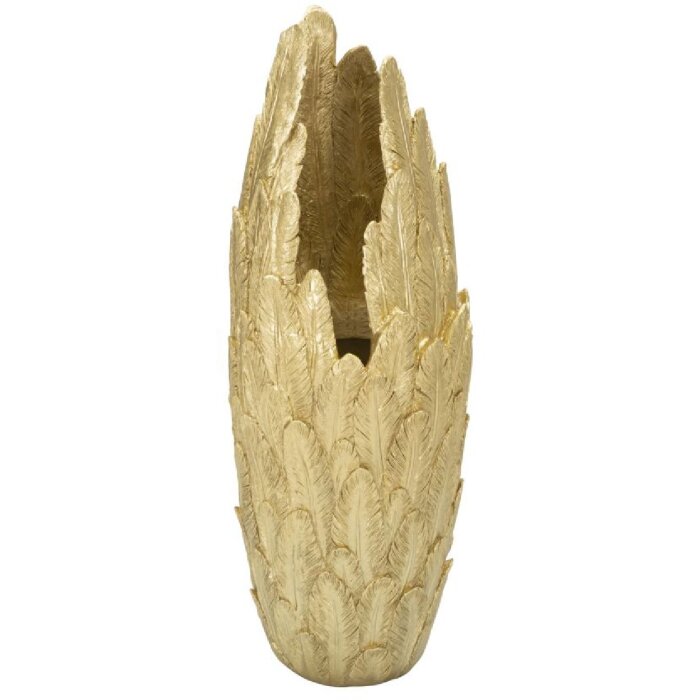 Mauro Ferretti vaas veren 34,5x34x91 cm goudkleurig