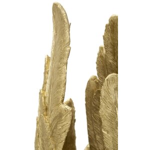 Mauro Ferretti vaas veren 34,5x34x91 cm goudkleurig