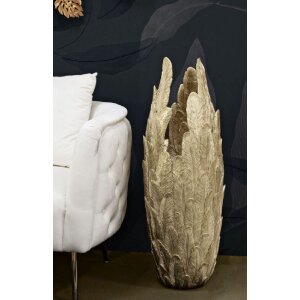 Mauro Ferretti vaas veren 34,5x34x91 cm goudkleurig