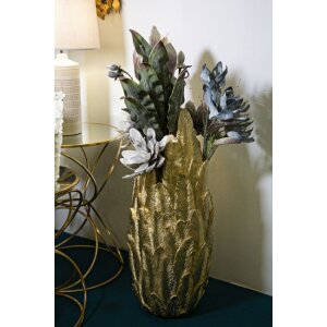 Mauro Ferretti vaas veren 32x34x80 cm goudkleurig