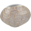 Mauro Ferretti Eklipsen vaas 48x13x44,5 cm goud wit