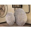 Mauro Ferretti Eklipsen vaas 48x13x44,5 cm goud wit