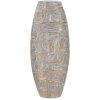 Mauro Ferretti vaas Eklips toren 24x11,5x59,5 cm goud wit