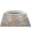 Mauro Ferretti vaas Eklips toren 24x11,5x59,5 cm goud wit