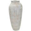 Mauro Ferretti Stiky vaas Ø 23x50 cm goud wit