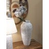 Mauro Ferretti Stiky vaas Ø 23x50 cm goud wit