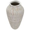 Mauro Ferretti Stiky vaas Ø 22x44 cm goud wit