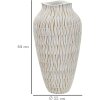 Mauro Ferretti Stiky vaas Ø 22x44 cm goud wit